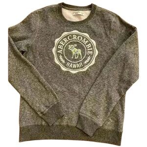 Abercrombie Hawaii Embroidered Logo Gray 13-14 kid, adult S